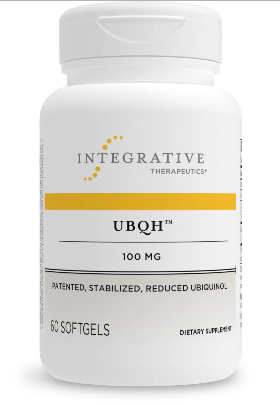 UBQH 100mg CoQ10, 60 softgels